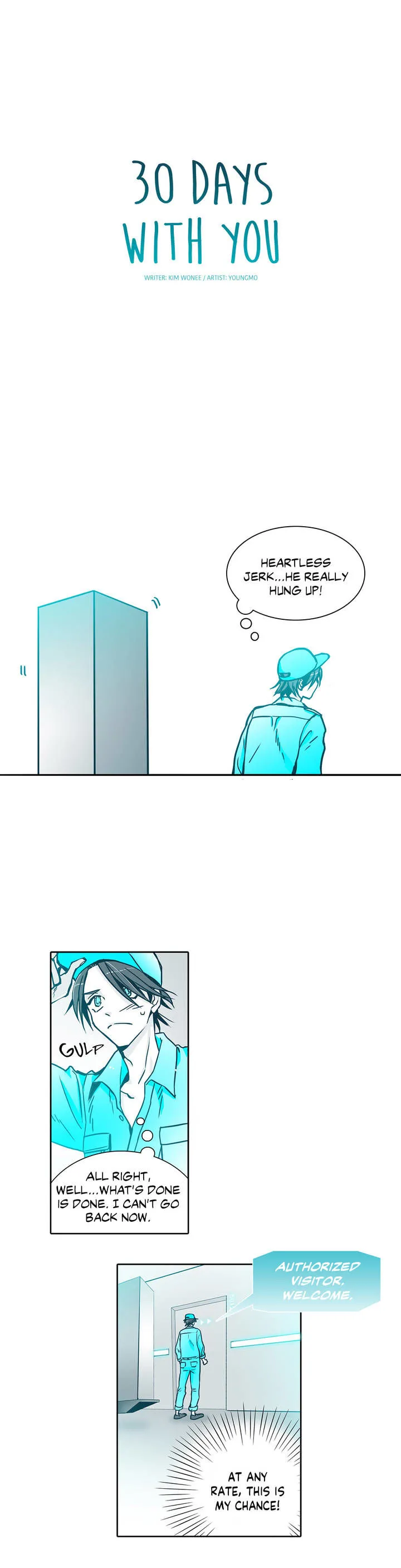 Read 30 Days With You chapter 1 image 3 on Lezhin