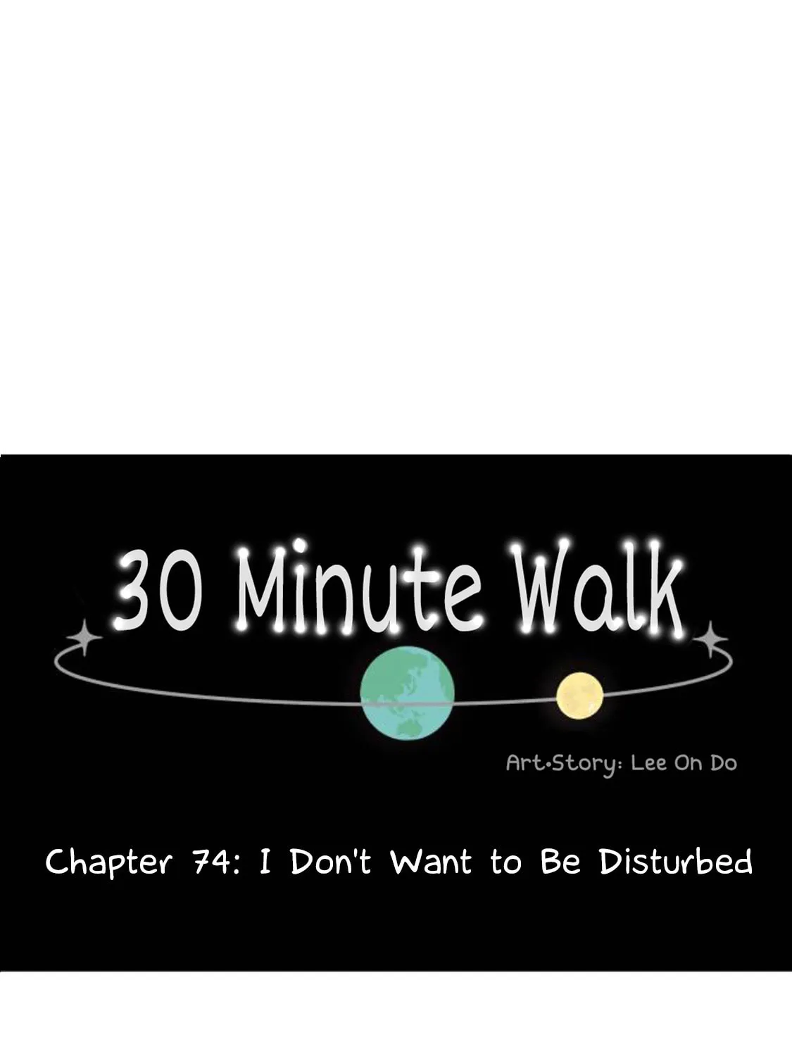 Read 30 Minute Walk chapter 74 image 0 on Lezhin
