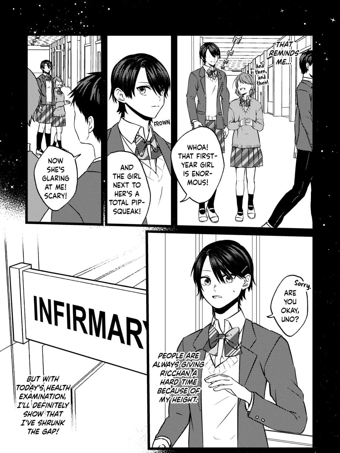 Read 32 cm Height Difference chapter 1 image 4 on Lezhin