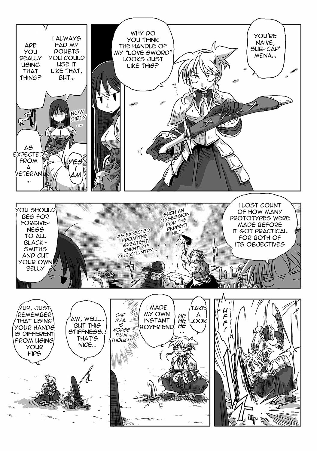 33 Years Old Single Female Knight Captain. Chapter 1.1 page 7 - 