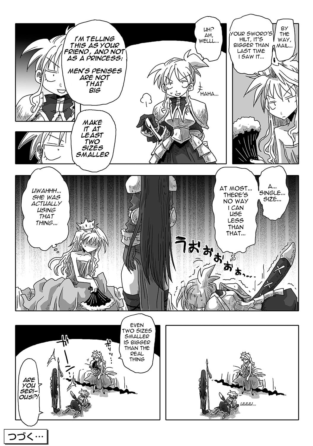 33 Years Old Single Female Knight Captain. Chapter 6 page 2 - 