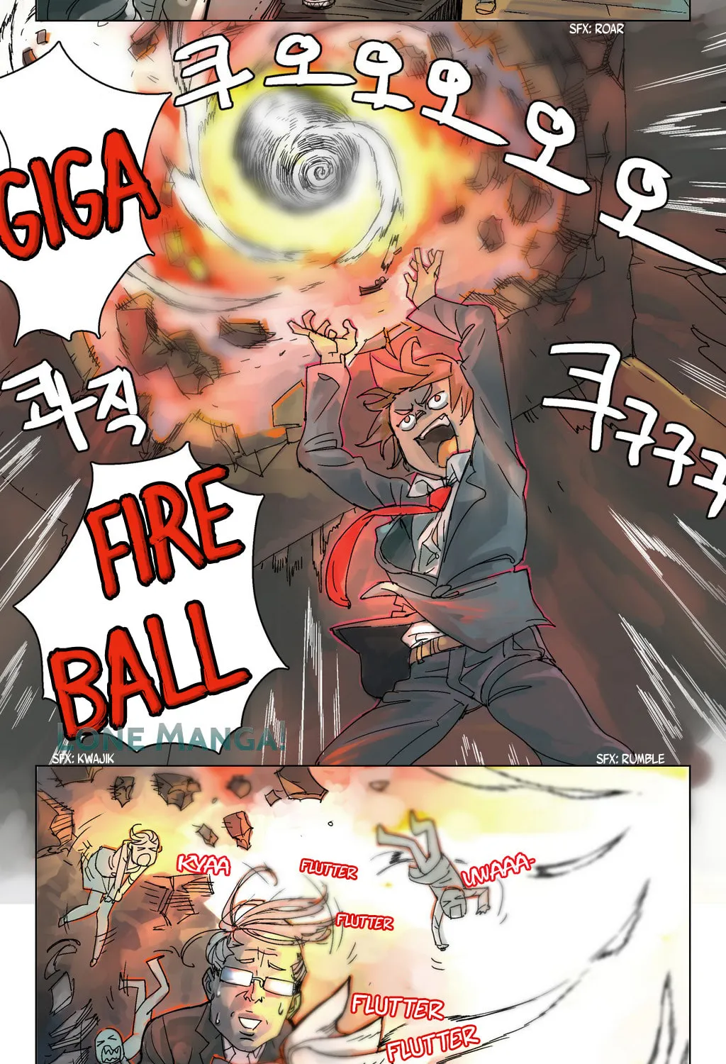 Read 4 Cut Hero chapter 1 image 3 on Lezhin