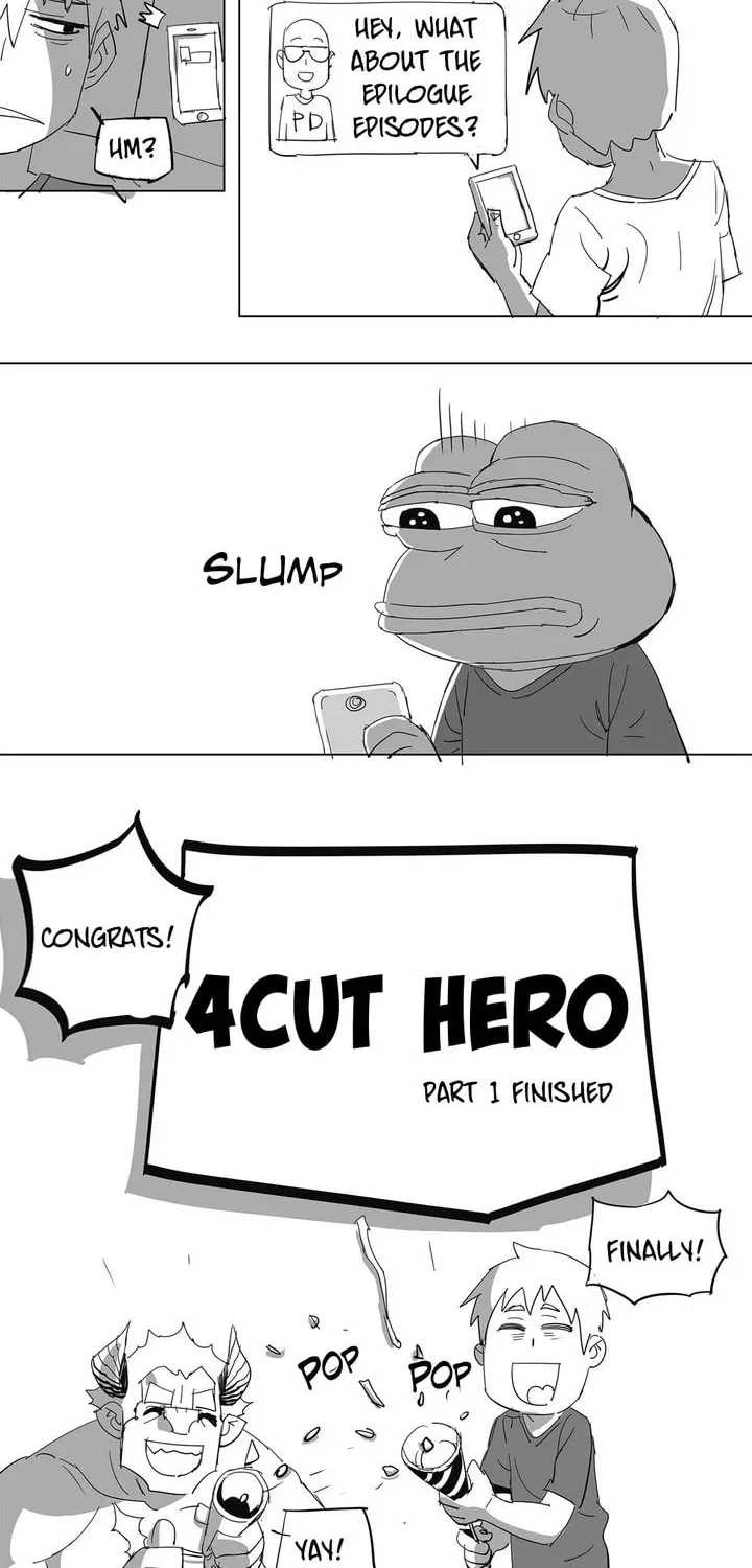 Read 4 Cut Hero chapter 100.5 image 1 on Lezhin