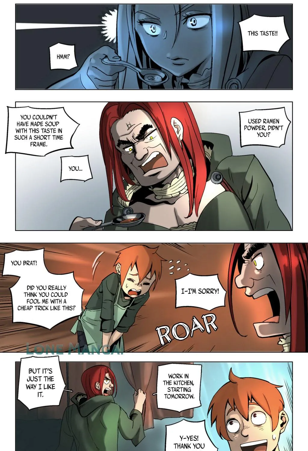 Read 4 Cut Hero chapter 12 image 3 on Lezhin