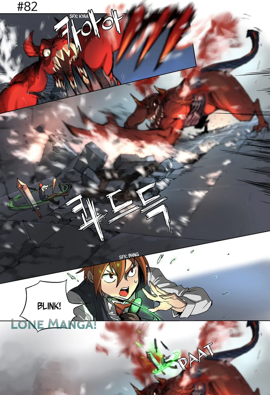 Read 4 Cut Hero chapter 13 image 14 on Lezhin