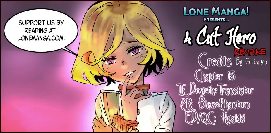 Read 4 Cut Hero chapter 15 image 1 on Lezhin