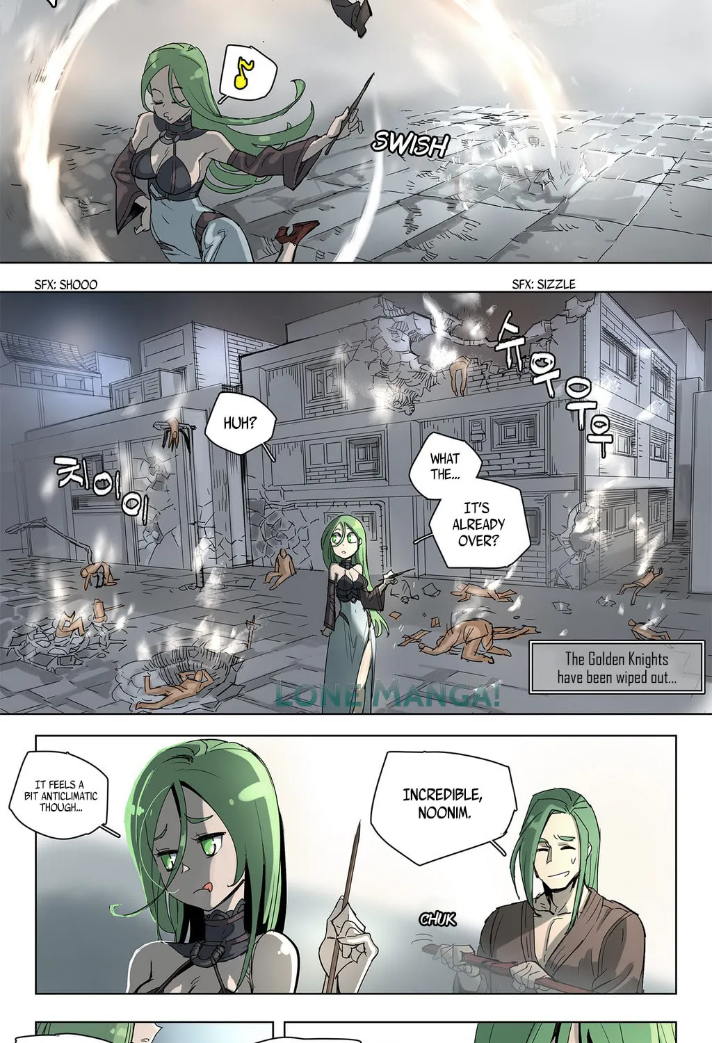 Read 4 Cut Hero chapter 16 image 2 on Lezhin
