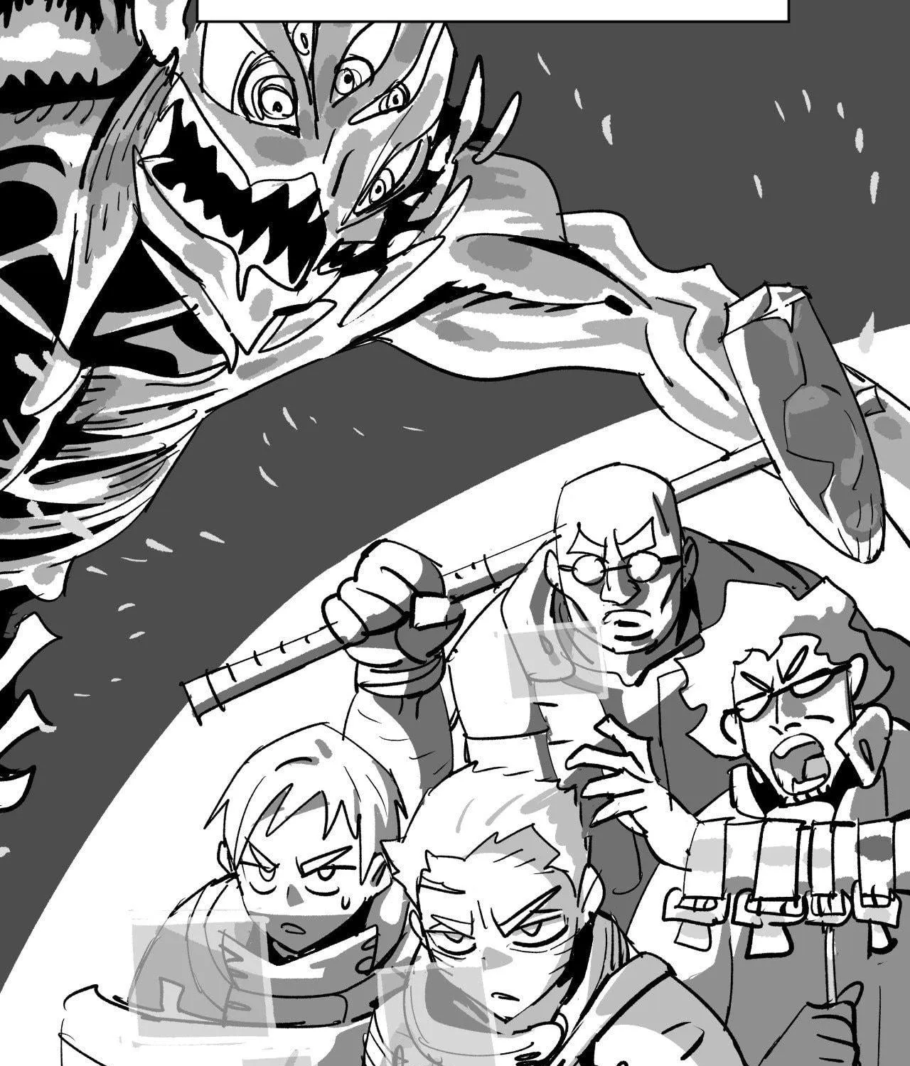 Read 4 Cut Hero chapter 251.1 image 130 on Lezhin
