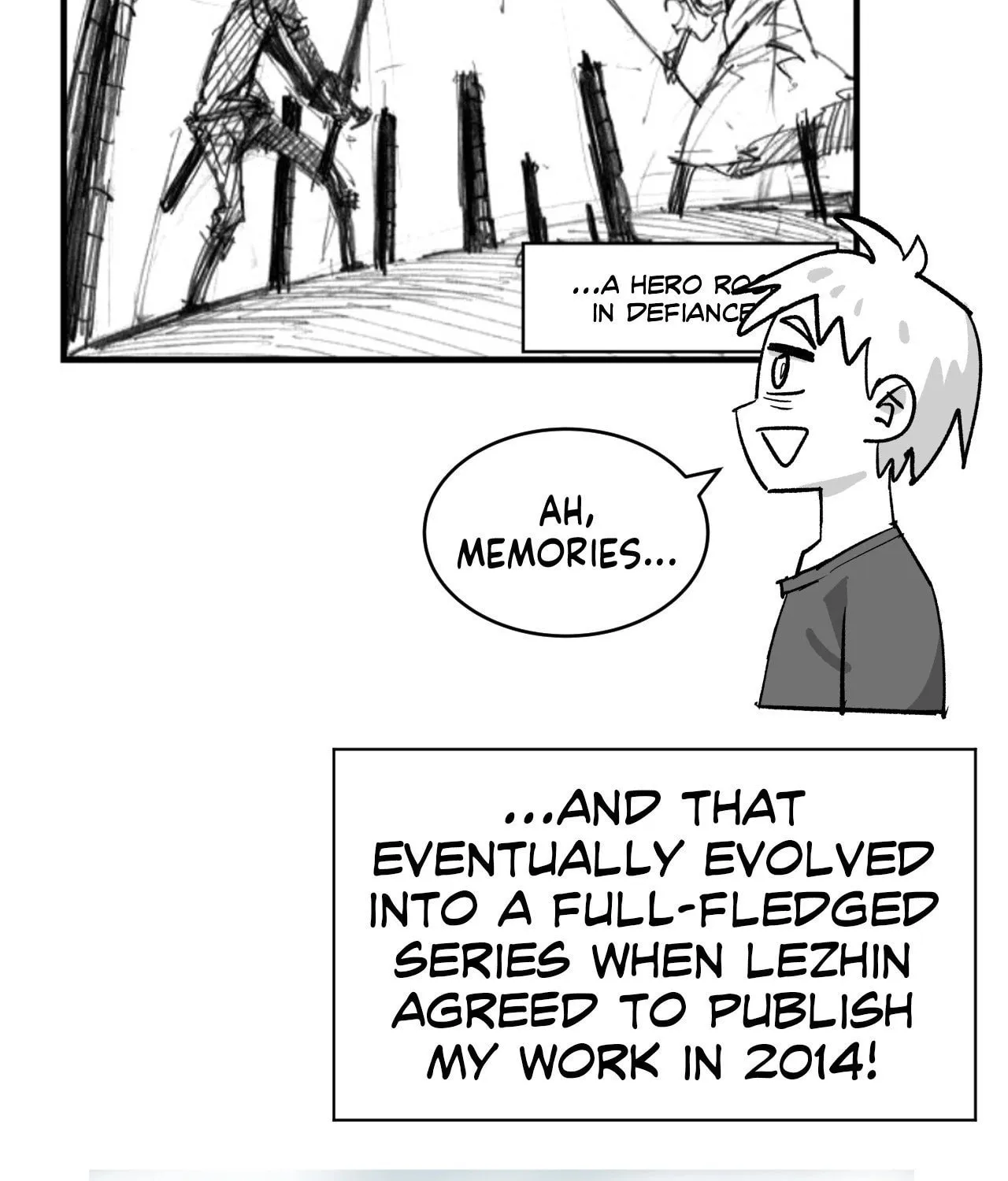 Read 4 Cut Hero chapter 251.1 image 3 on Lezhin