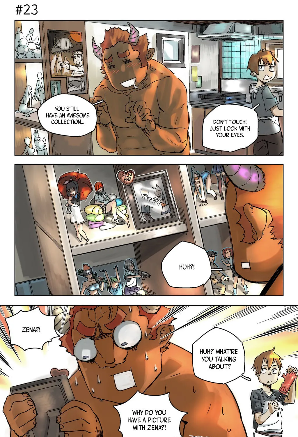 Read 4 Cut Hero chapter 3 image 13 on Lezhin