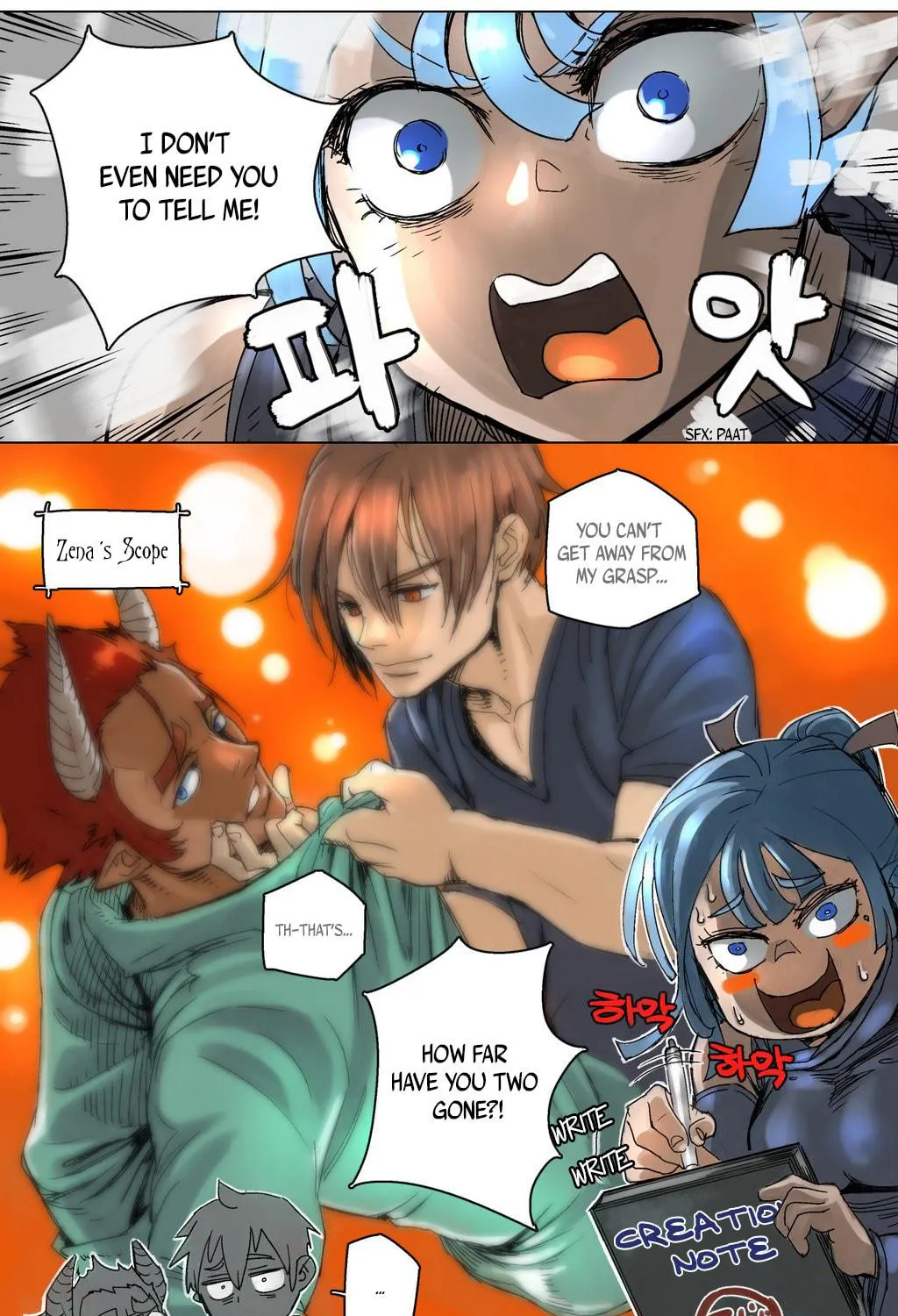 Read 4 Cut Hero chapter 5 image 8 on Lezhin