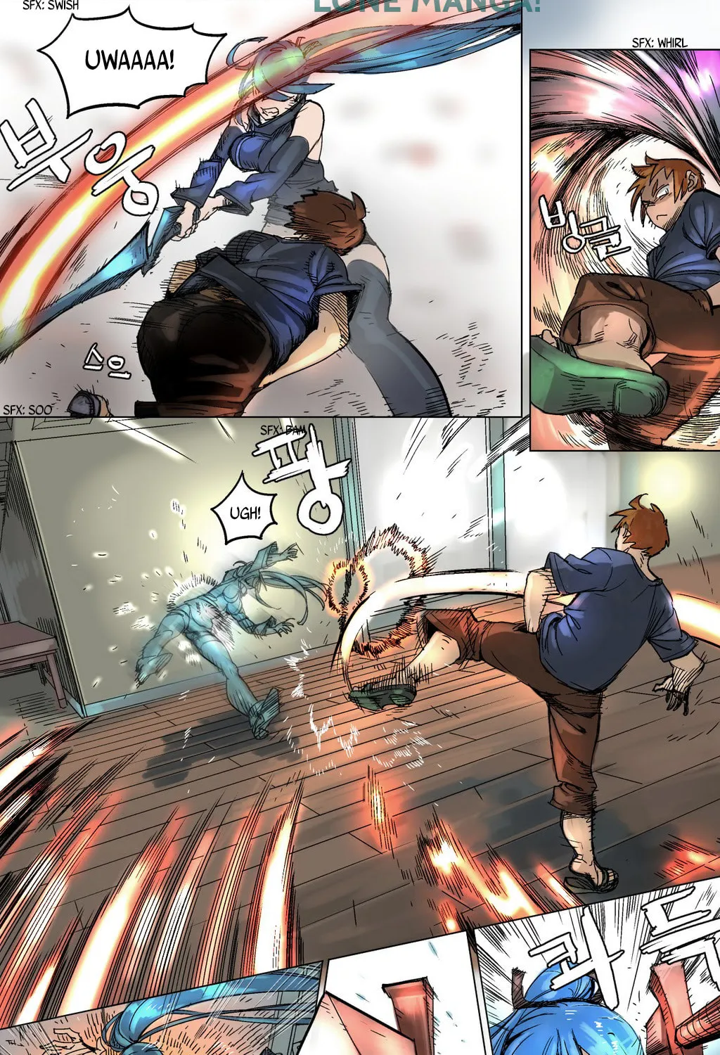 Read 4 Cut Hero chapter 6 image 12 on Lezhin
