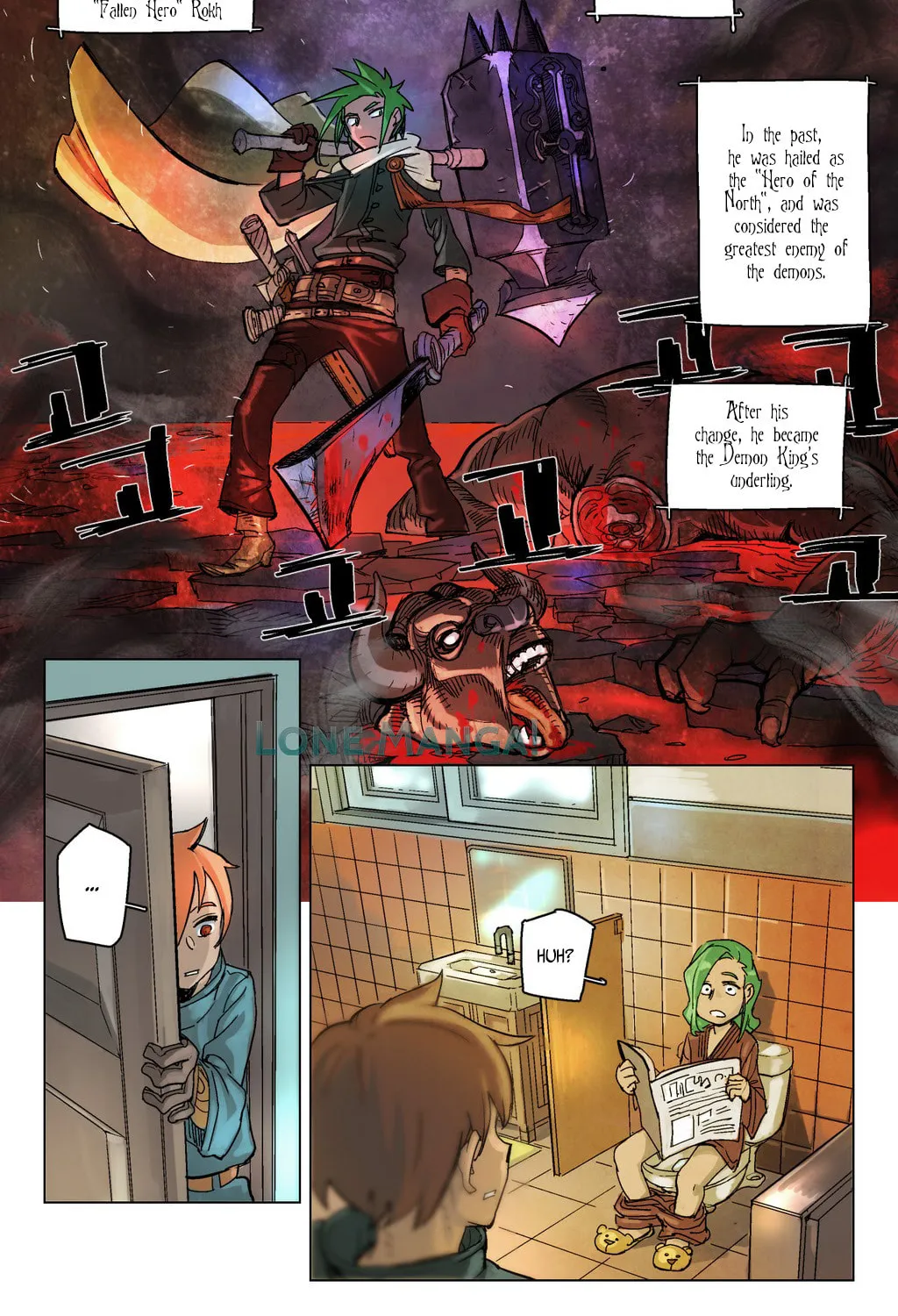 Read 4 Cut Hero chapter 6 image 19 on Lezhin