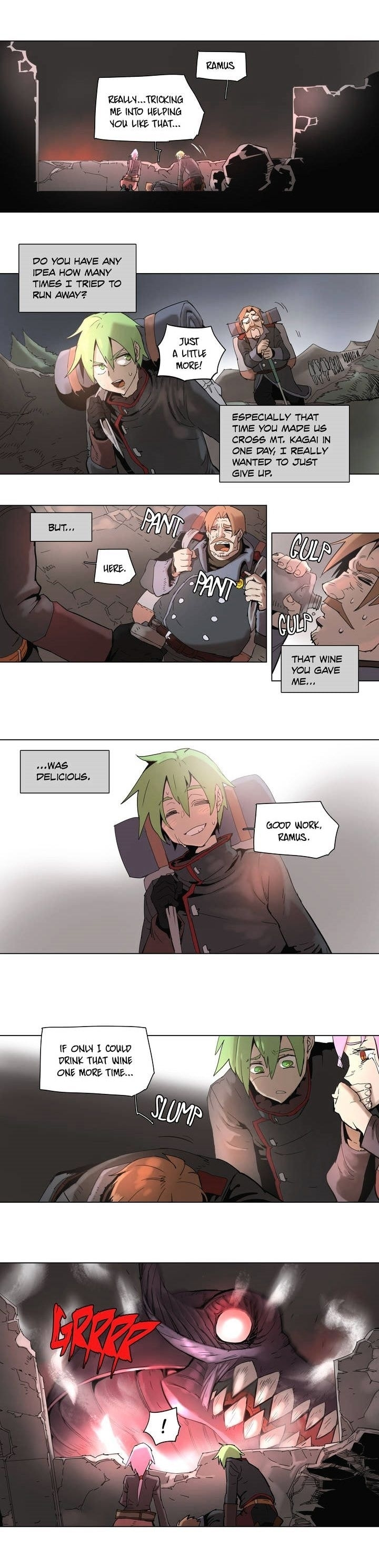 Read 4 Cut Hero chapter 61 image 4 on Lezhin