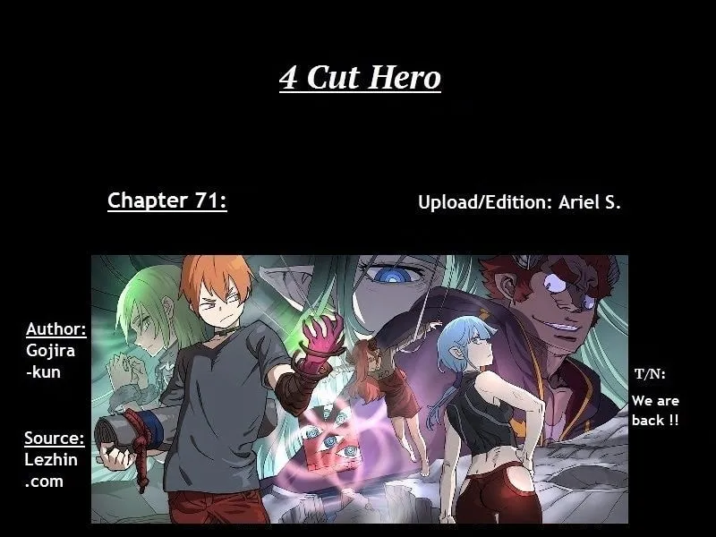Read 4 Cut Hero chapter 71 image 0 on Lezhin
