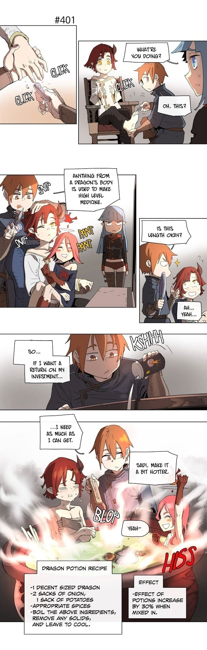 Read 4 Cut Hero chapter 73 image 10 on Lezhin