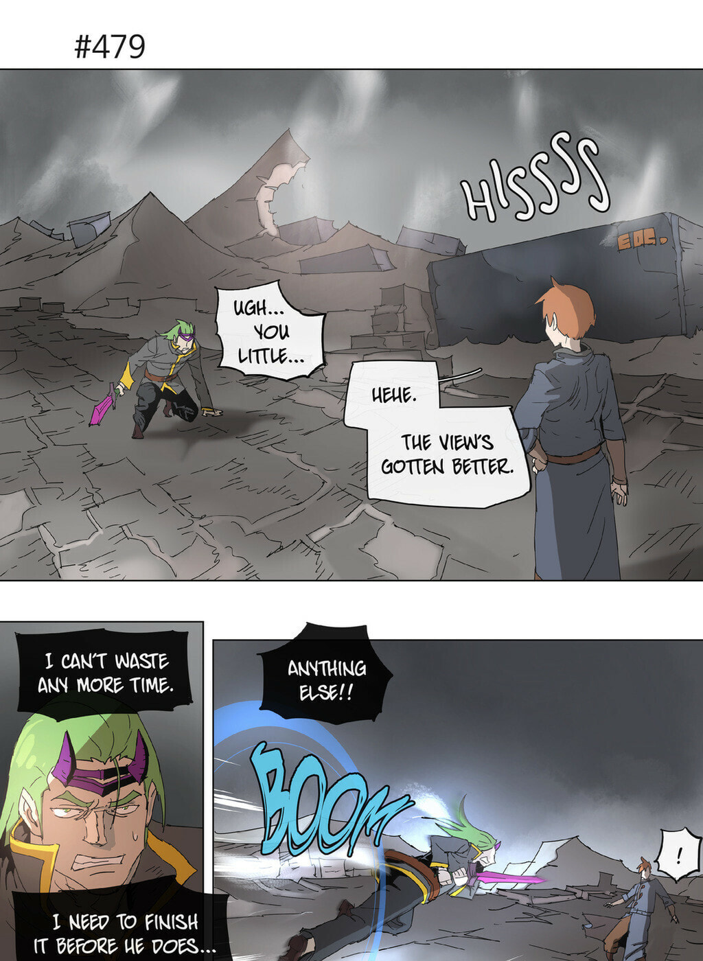 Read 4 Cut Hero chapter 89 image 13 on Lezhin