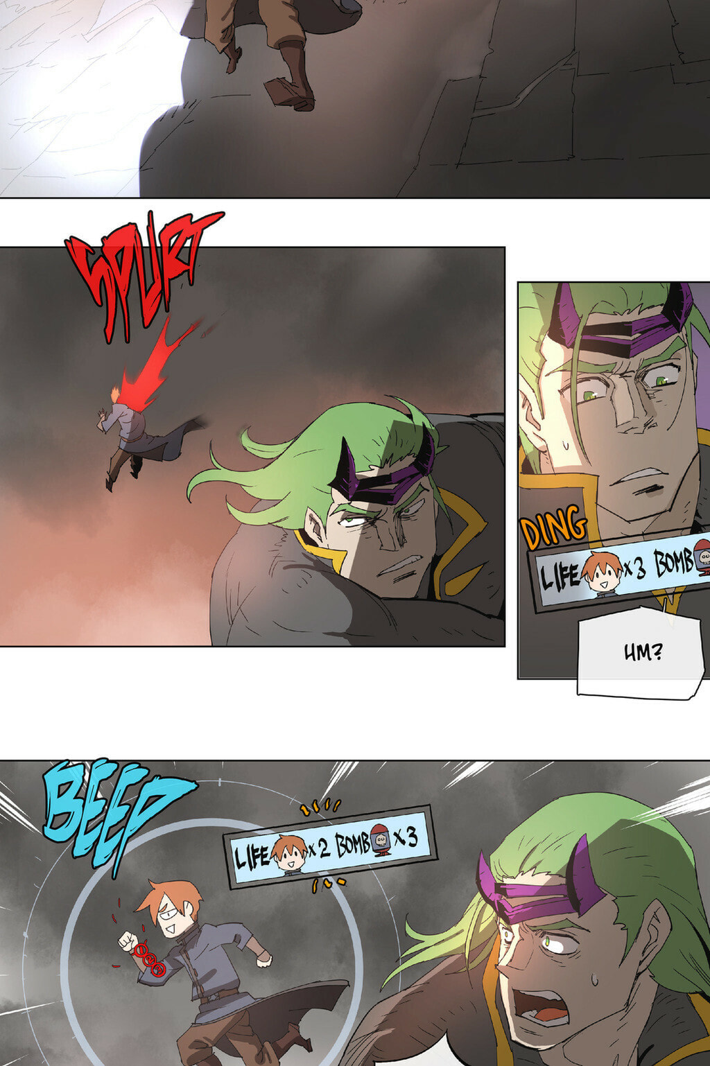 Read 4 Cut Hero chapter 89 image 31 on Lezhin