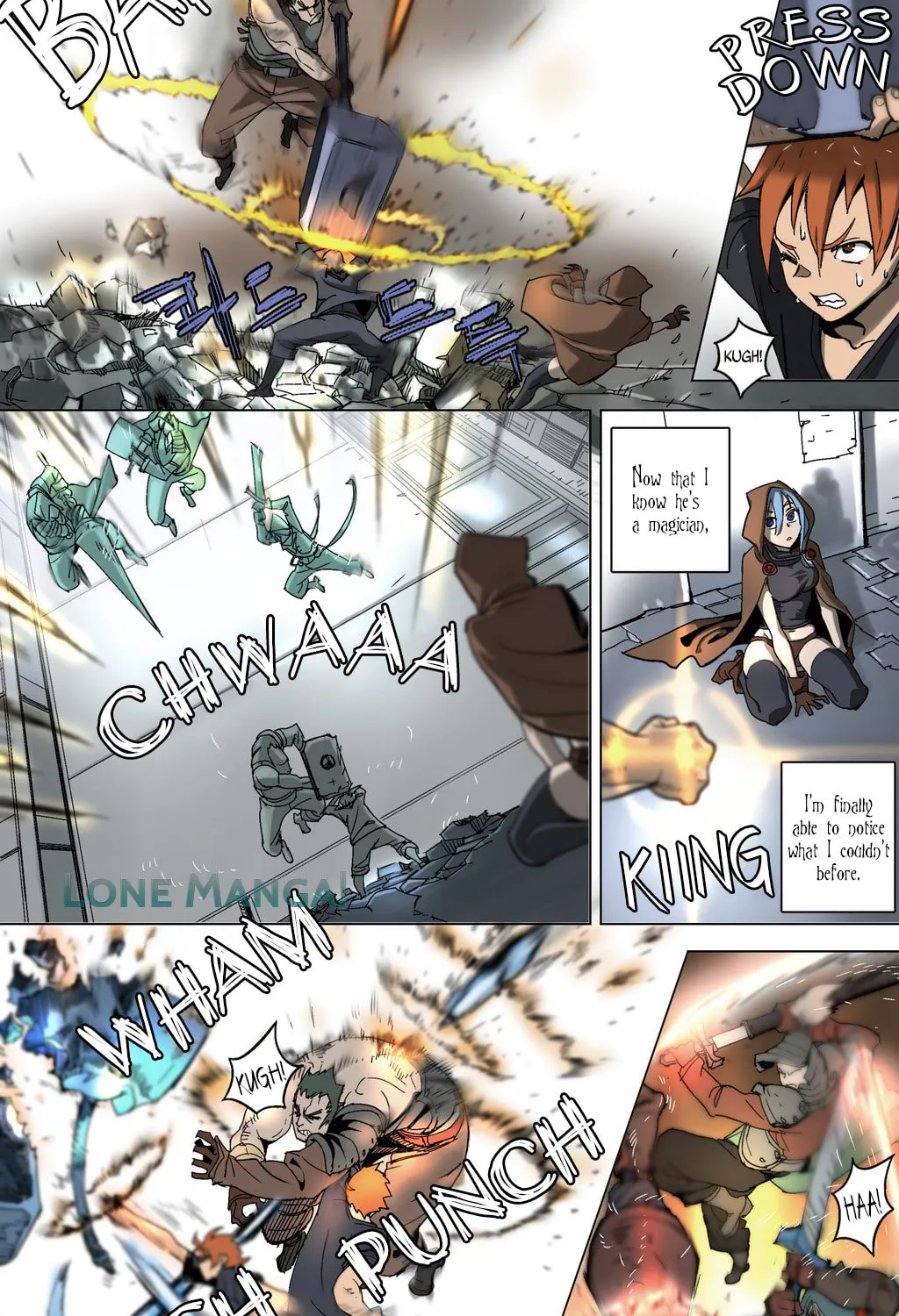 Read 4 Cut Hero chapter 9 image 10 on Lezhin