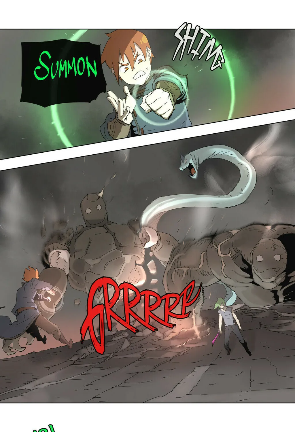 Read 4 Cut Hero chapter 91 image 22 on Lezhin