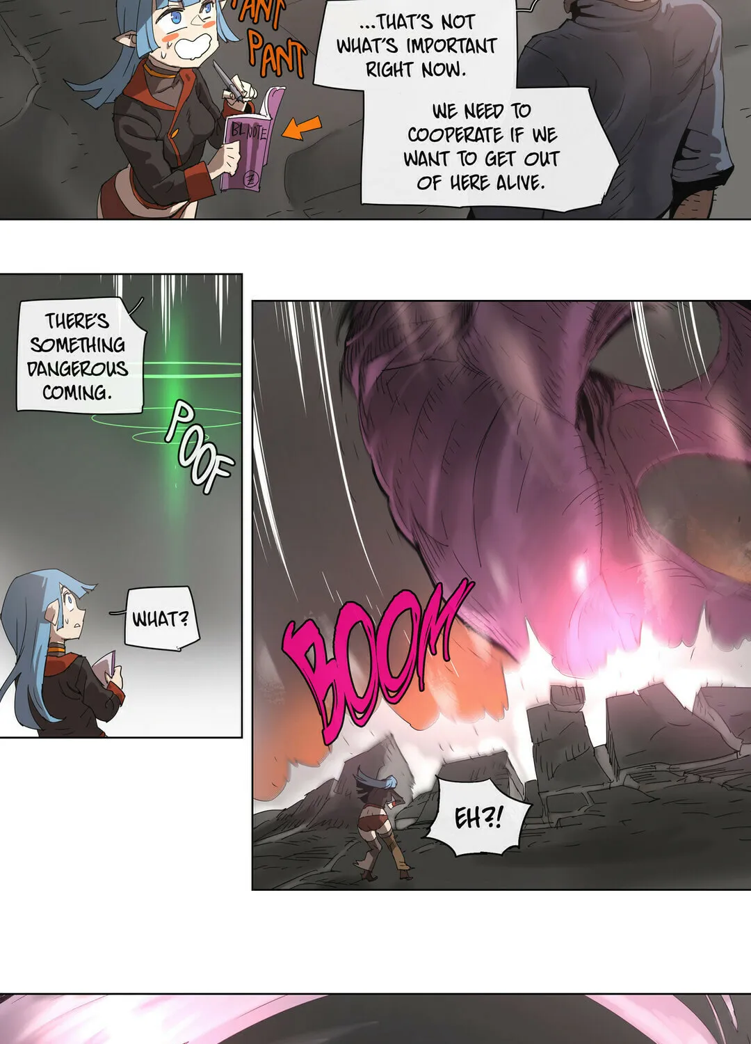 Read 4 Cut Hero chapter 94 image 8 on Lezhin