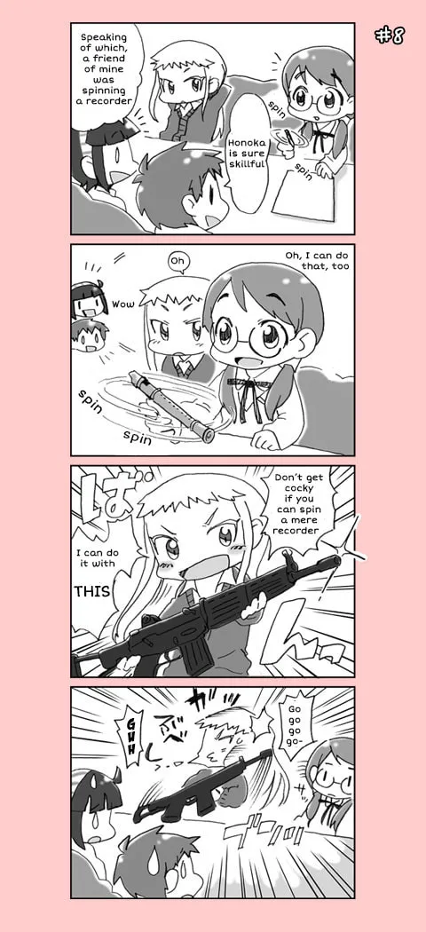 4-koma C³ Chapter 1 page 8 - 