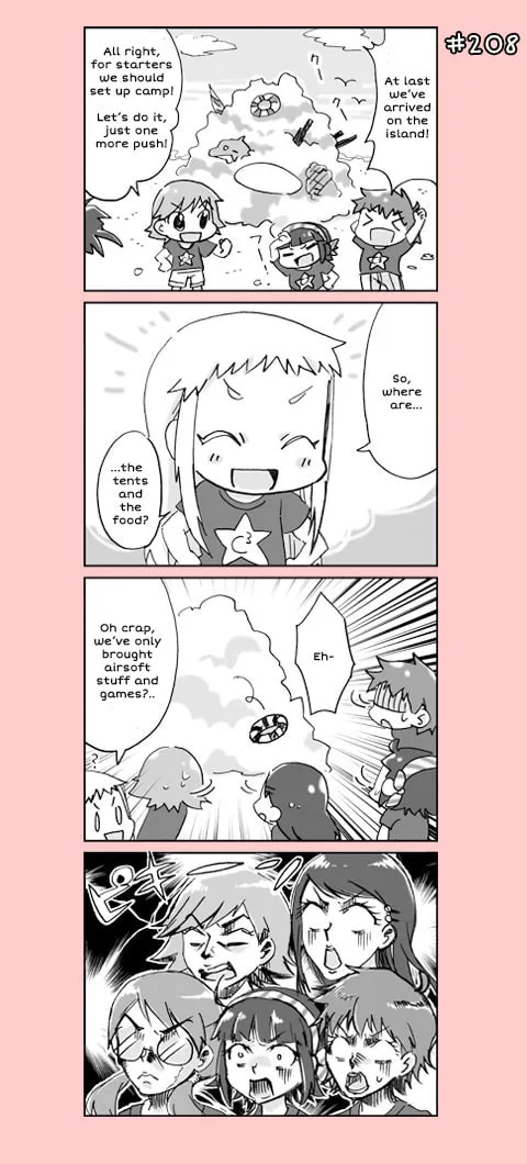 4-koma C³ Chapter 11 page 8 - 