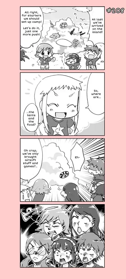 4-koma C³ Chapter 17 page 2 - 
