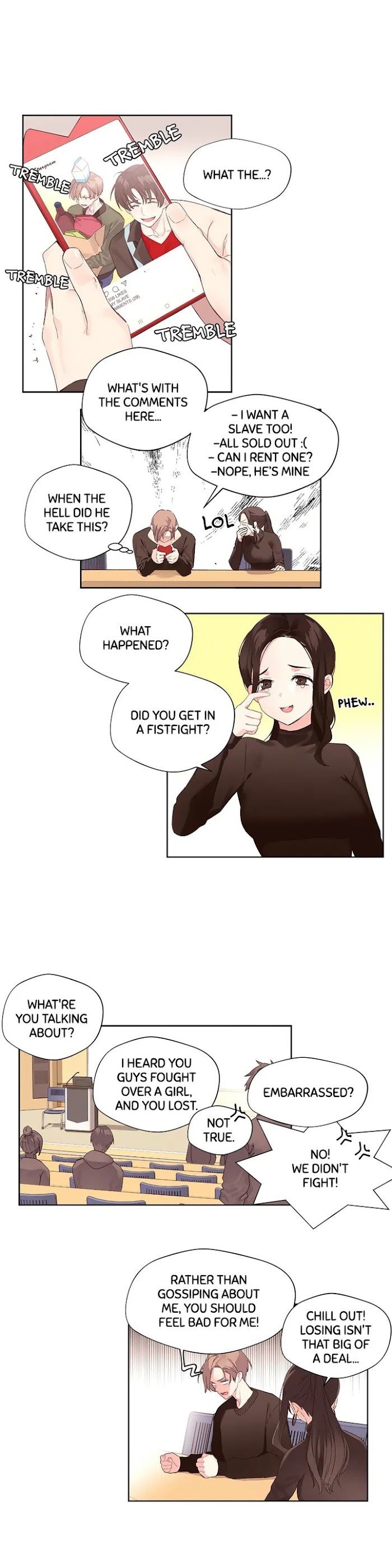 Read 4 Week Lovers chapter 1.2 image 2 on Lezhin