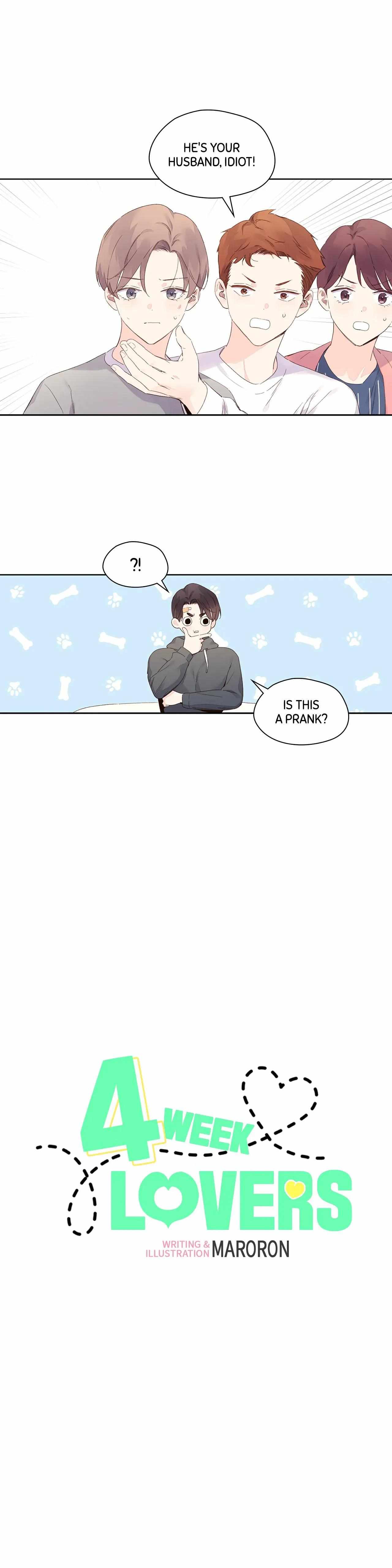 Read 4 Week Lovers chapter 101 image 1 on Lezhin