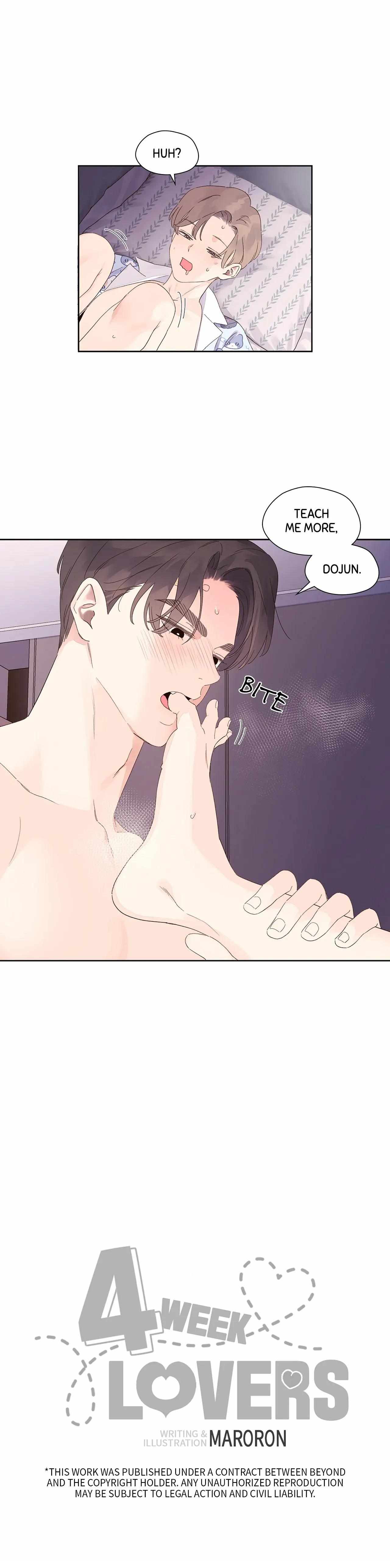 Read 4 Week Lovers chapter 105 image 16 on Lezhin