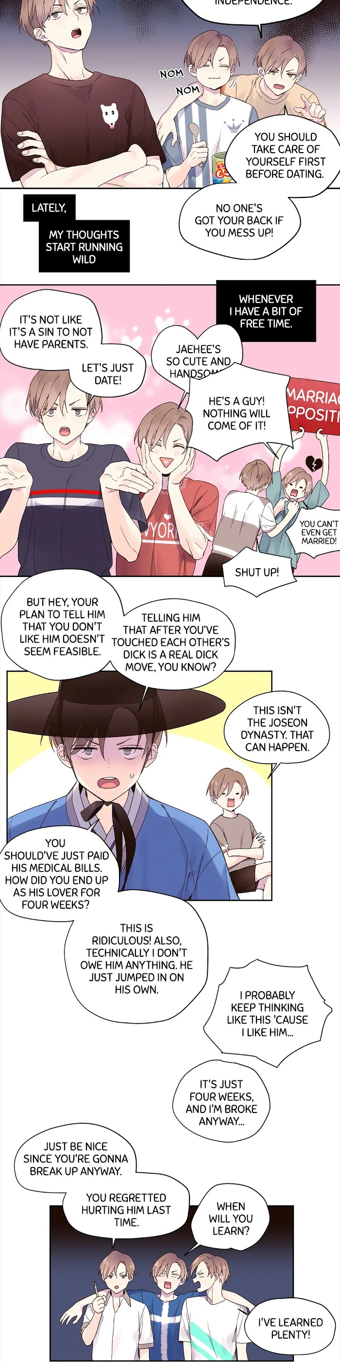 Read 4 Week Lovers chapter 11.1 image 10 on Lezhin
