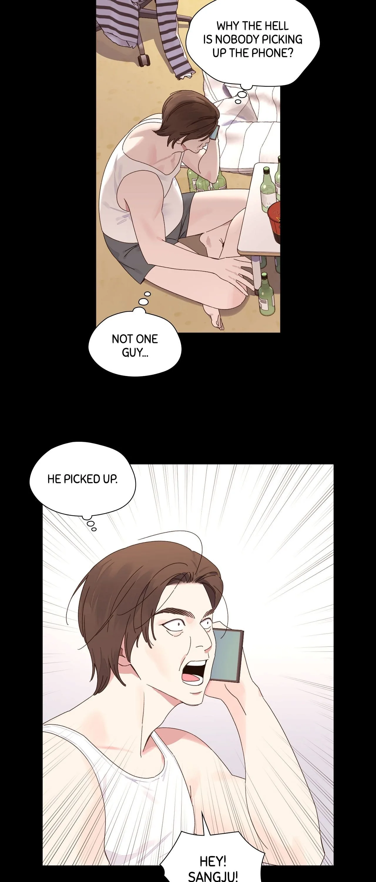 Read 4 Week Lovers chapter 128 image 5 on Lezhin