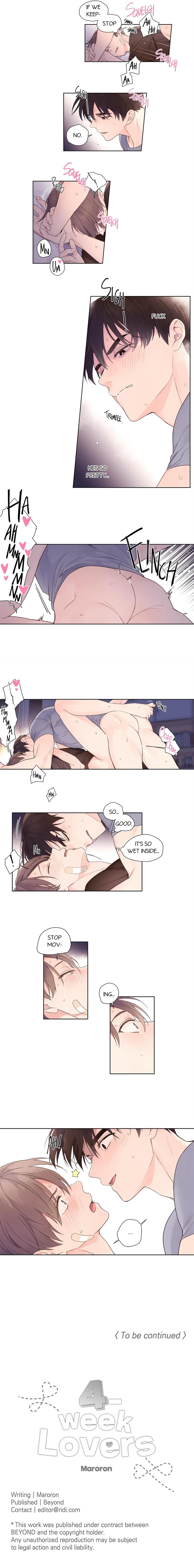 Read 4 Week Lovers chapter 17.1 image 3 on Lezhin
