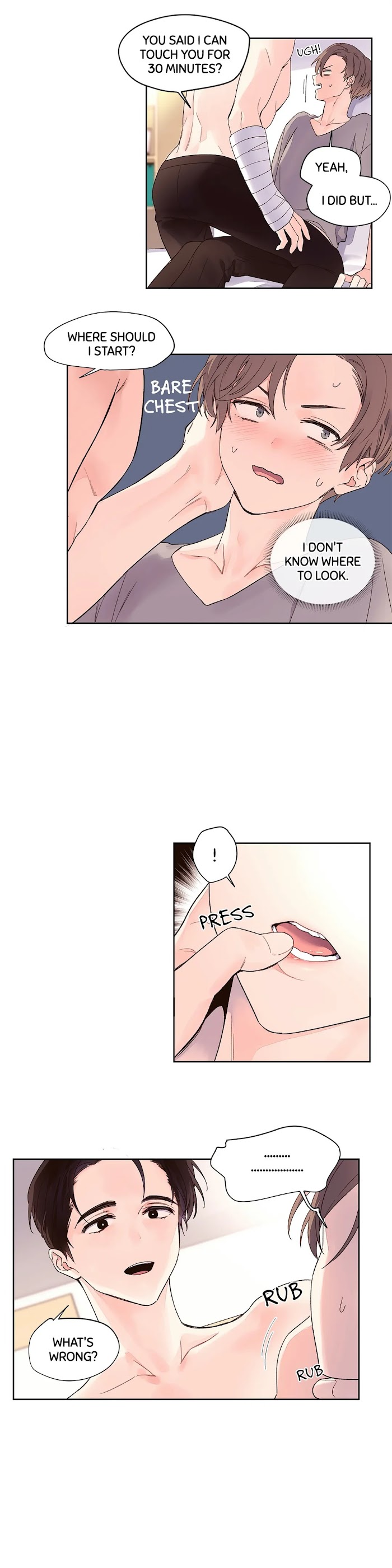 Read 4 Week Lovers chapter 5.1 image 7 on Lezhin