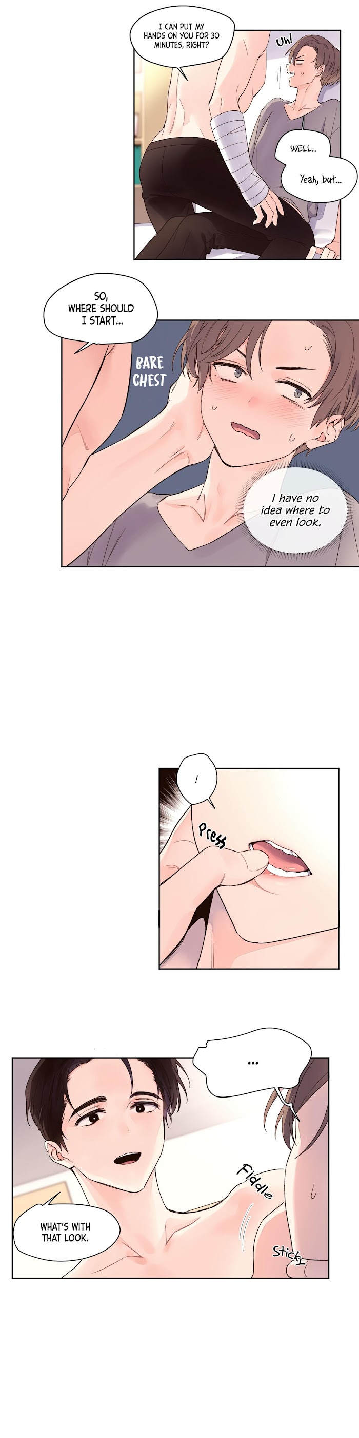 Read 4 Week Lovers chapter 5 image 8 on Lezhin