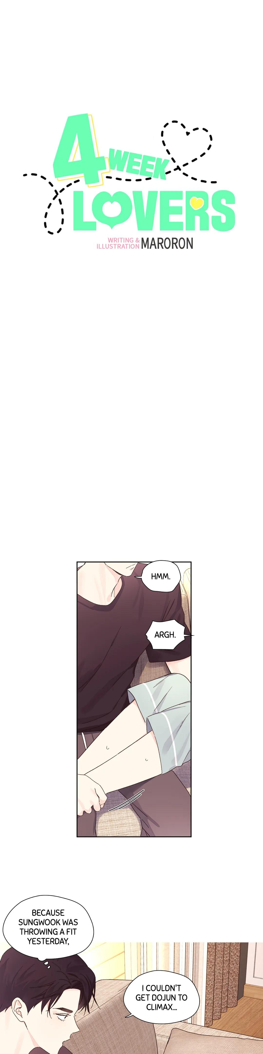 Read 4 Week Lovers chapter 56.1 image 1 on Lezhin