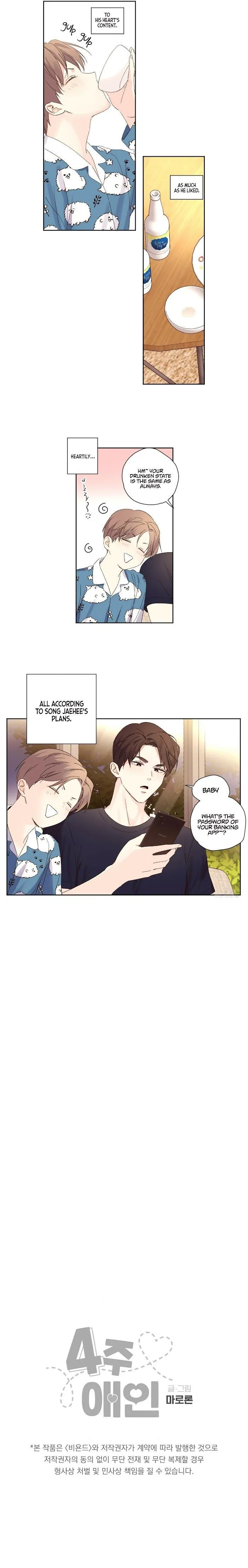 Read 4 Week Lovers chapter 57 image 9 on Lezhin