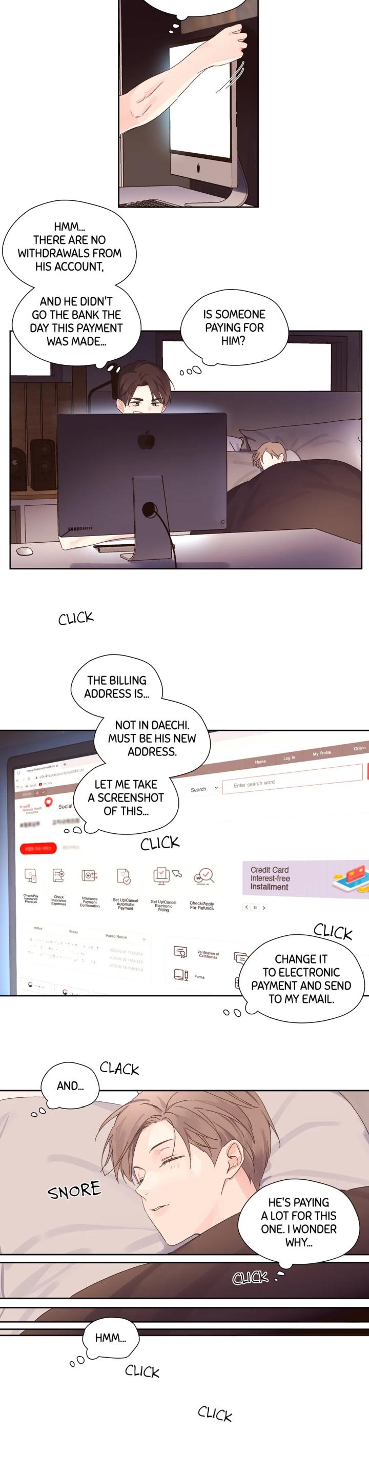 Read 4 Week Lovers chapter 58.1 image 12 on Lezhin