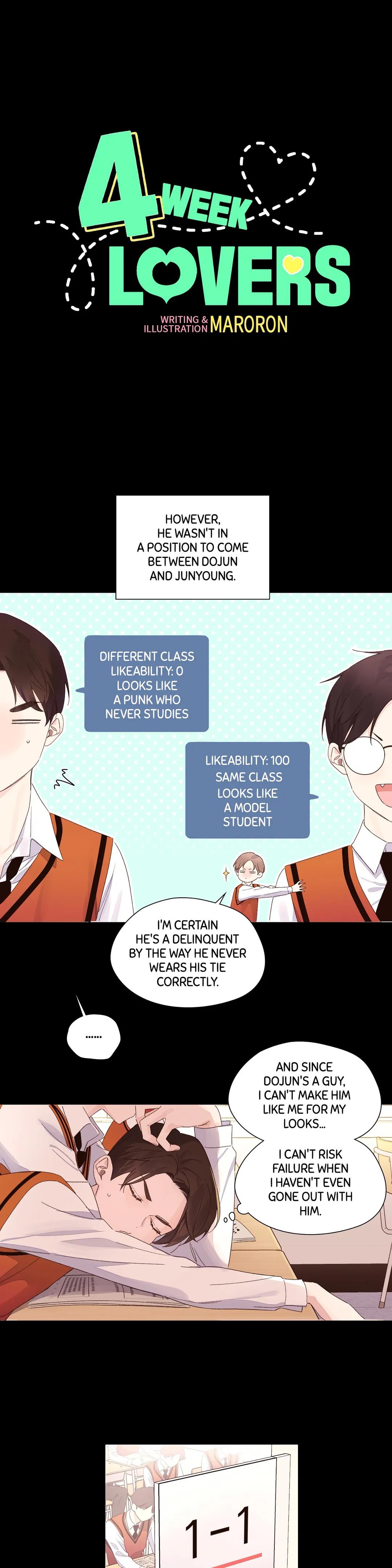 Read 4 Week Lovers chapter 62.1 image 1 on Lezhin