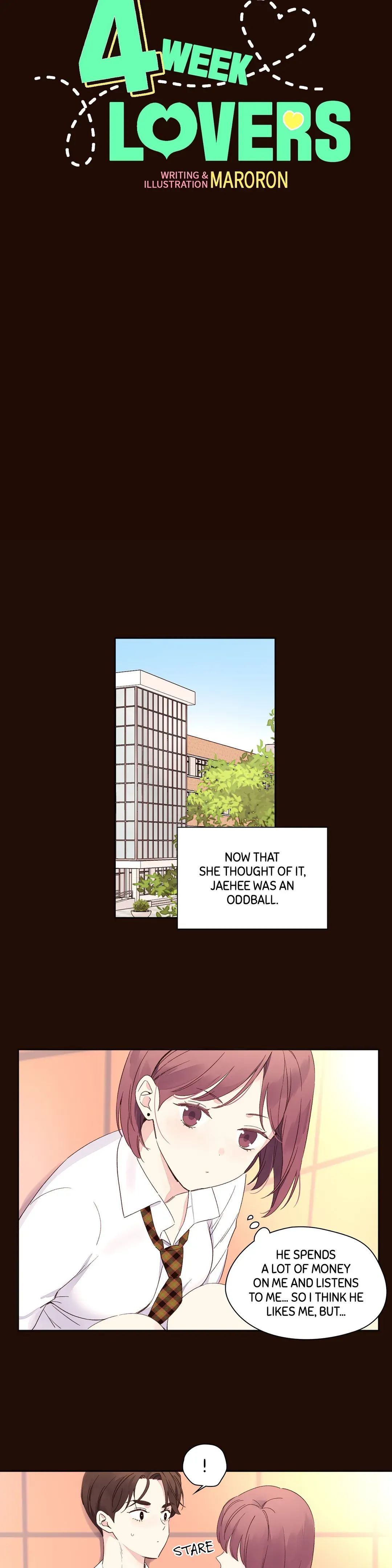 Read 4 Week Lovers chapter 70.1 image 1 on Lezhin