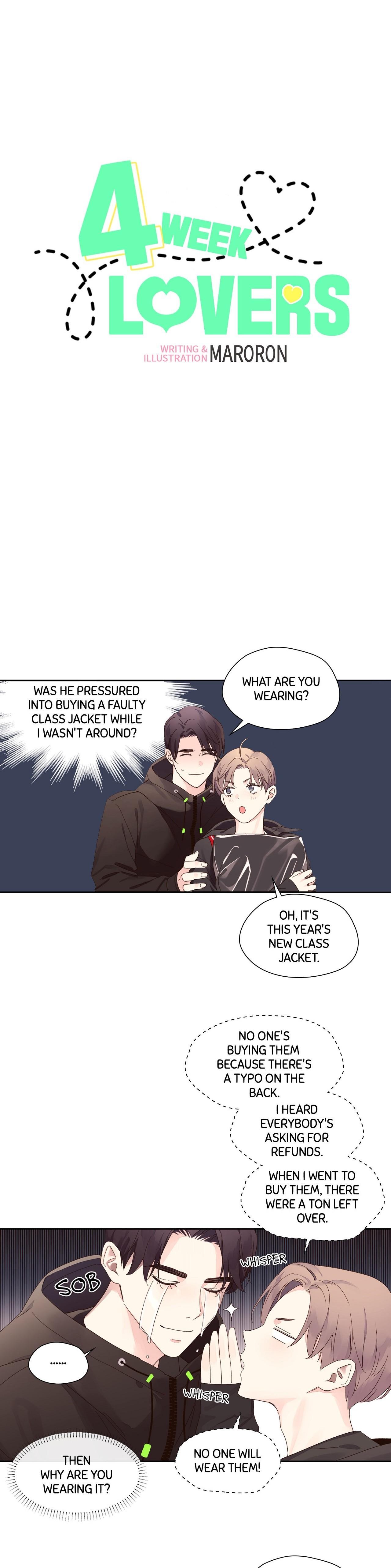 Read 4 Week Lovers chapter 75.1 image 0 on Lezhin