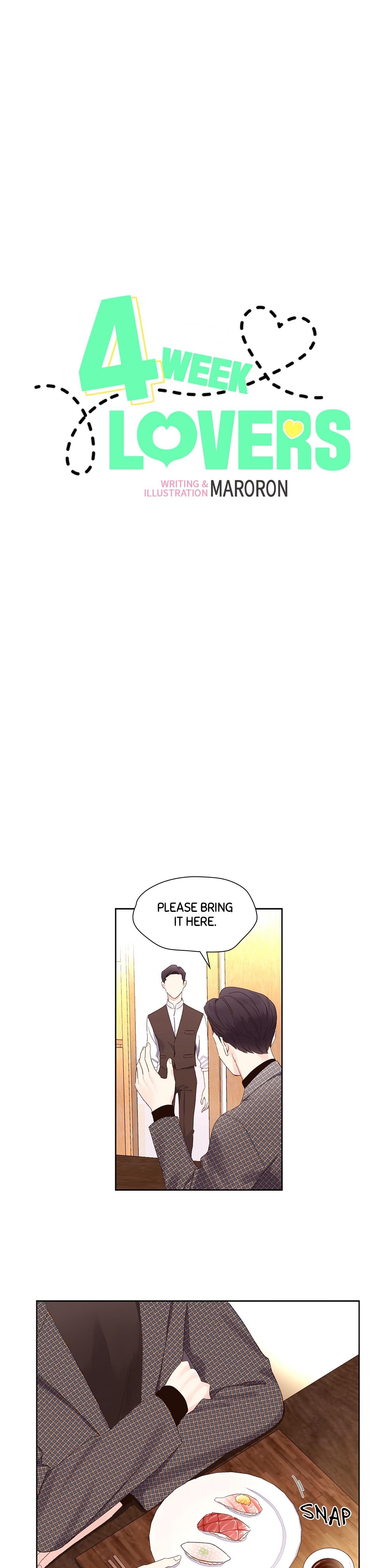 Read 4 Week Lovers chapter 76.1 image 0 on Lezhin
