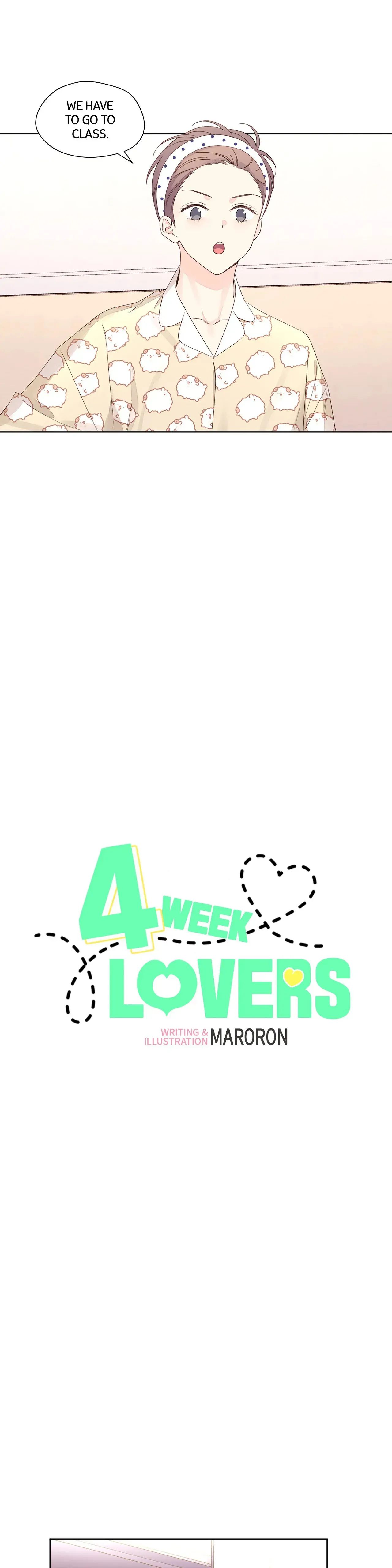 Read 4 Week Lovers chapter 88.1 image 1 on Lezhin