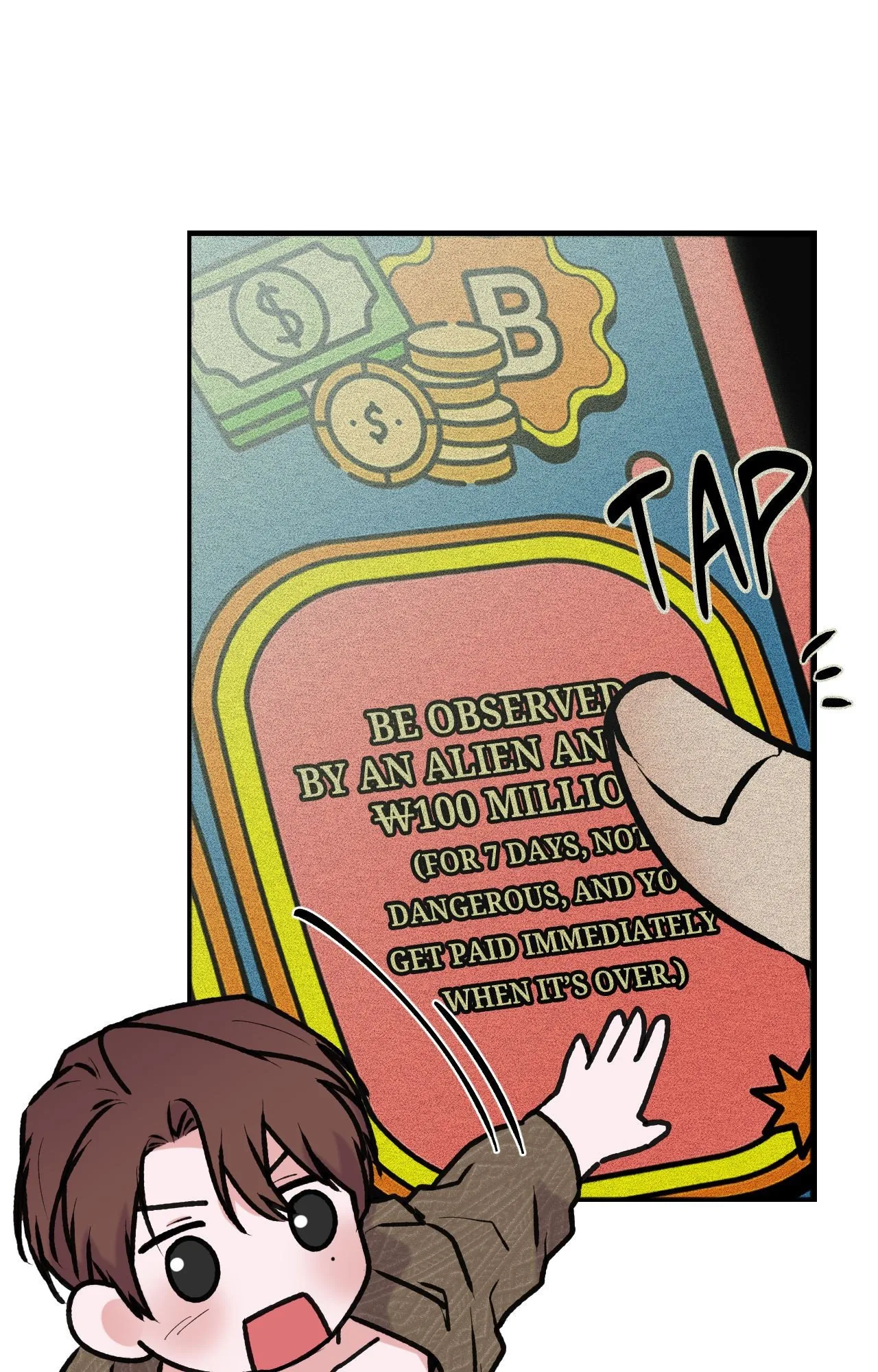 Read 7 Days Under Alien Watch chapter 4 image 72 on Lezhin