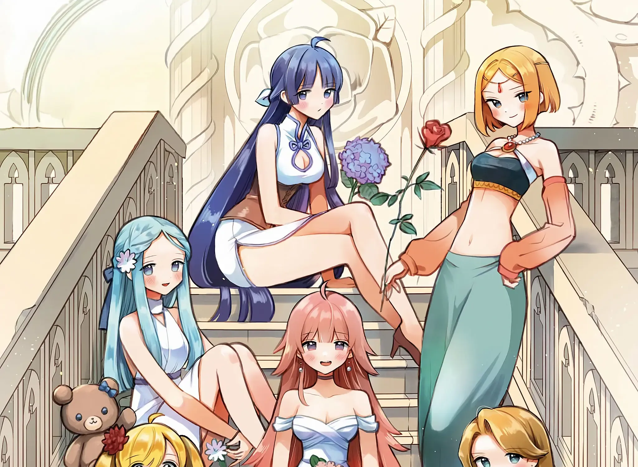 Read 7-Nin no Nemuri Hime chapter 49 image 3 on Lezhin