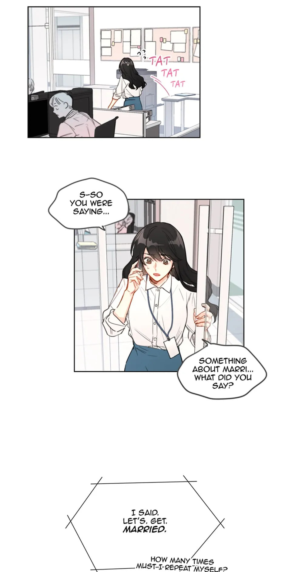Read A Business Proposal chapter 1 image 3 on Lezhin