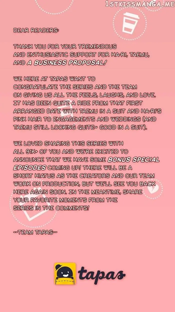 Read A Business Proposal chapter 102.1 image 1 on Lezhin