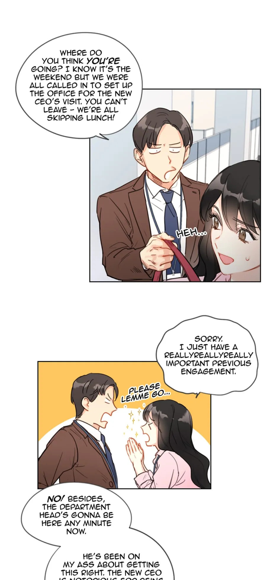 Read A Business Proposal chapter 2 image 4 on Lezhin