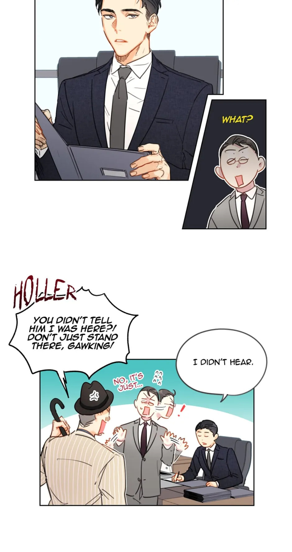 Read A Business Proposal chapter 3 image 5 on Lezhin